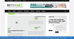 Desktop Screenshot of betonnet.hu
